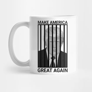 Trump Behind Bars Mug